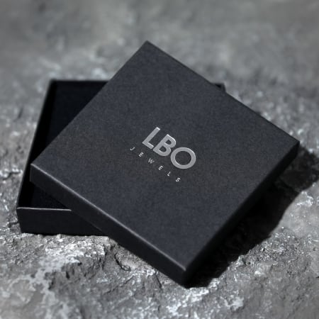 LBO - Collana in argento Grain De Café 10 mm