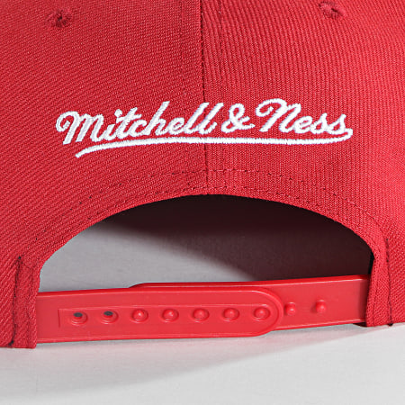 Mitchell and Ness - Casquette Snapback Chicago Bulls HHSS4772 Rouge Noir
