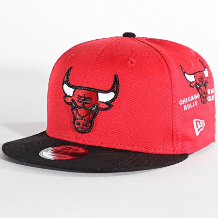 New Era - 9Fifty Chicago Bulls Cappellino Snapback 60292467 Rosso