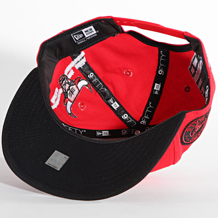 New Era - Casquette Snapback 9Fifty Chicago Bulls 60292467 Rouge