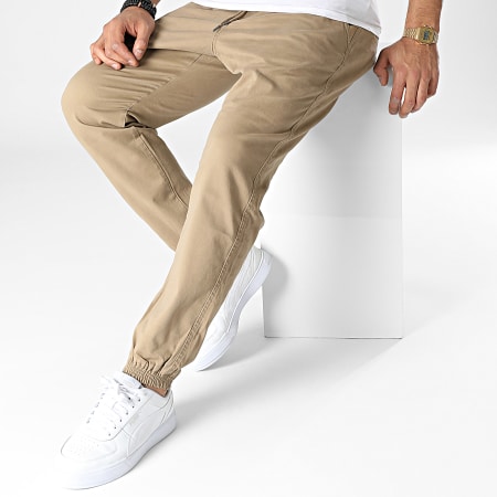 Reell Jeans - Pantalón Jogger Reflex Boost Beige Oscuro