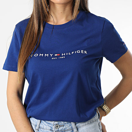 Tommy Hilfiger - Tee Shirt Regular 8681 Bleu Roi