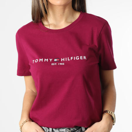 Tommy Hilfiger - Camicia Tee Regular 8681 Bordeaux