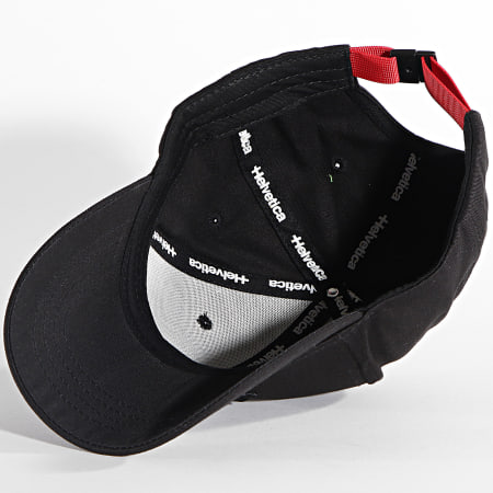Helvetica - Cappello nero rotante
