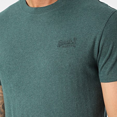Superdry - Camiseta M1011245A Verde oscuro