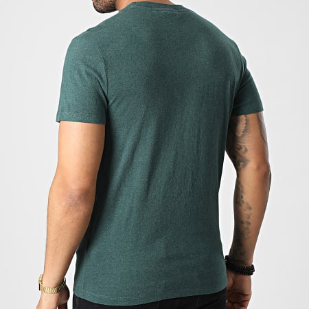 Superdry - Camiseta M1011245A Verde oscuro