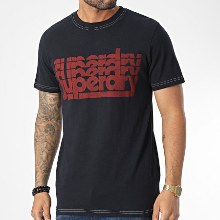 Superdry - Camiseta M1011679A Negra