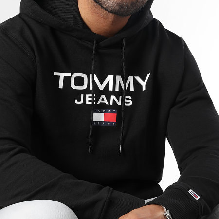 Tommy Jeans - Sudadera con capucha Reg Entry 5692 Negro