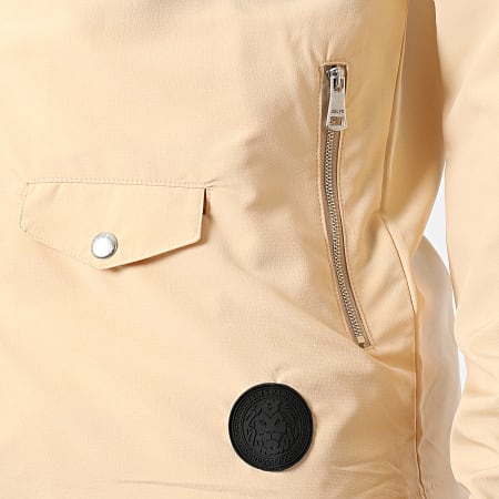 Zelys Paris - Conjunto de chaqueta y pantalón Cargo beige Giovani