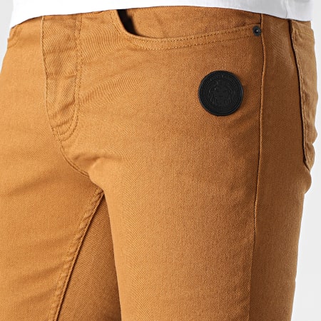 Zelys Paris - Jeans skinny back color cammello