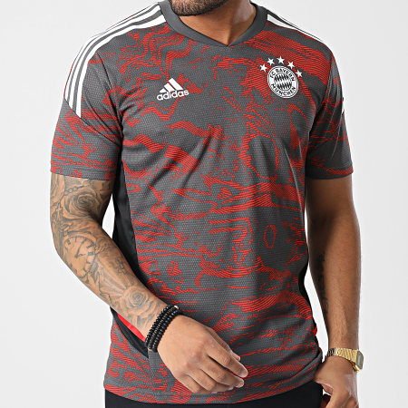 Adidas Sportswear - Tee Shirt Training HF1391 FC Barcelona Gris Rouge