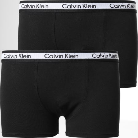 Calvin Klein - Juego de 2 bóxers para niños B70B700401 Negro