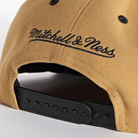 Mitchell and Ness - Casquette Snapback Core Wheat Brooklyn Nets Camel