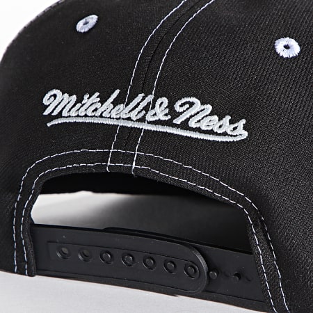 Mitchell and Ness - Gorra Glow Up Los Angeles Lakers Snapback Negra