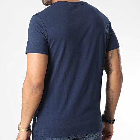 Blend - Tee Shirt 20714849 Bleu Marine