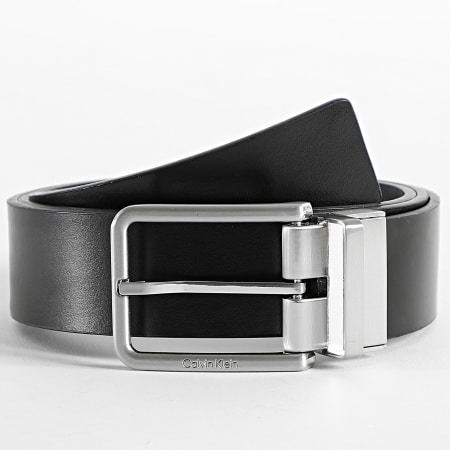 Calvin Klein - Cinturón de abrigo reversible 9967 Negro
