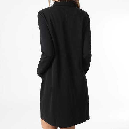 Only - Robe Manches Longues Femme Catia Noir