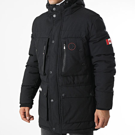 Geographical Norway - Parka Capuche Albertana Noir
