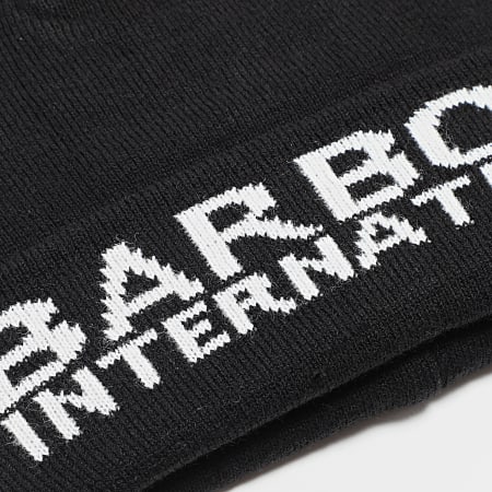Barbour - Bonnet International Logo Noir