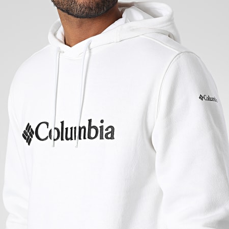 Columbia - Sweat Capuche CSC Basic Logo 1681664 Beige Clair