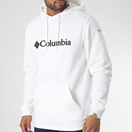 Columbia - Felpa con cappuccio CSC Basic Logo 1681664 Beige chiaro