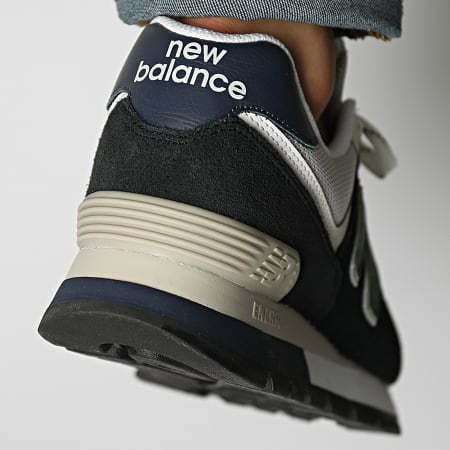 New Balance - Lifestyle Zapatillas 574 ML574DVB Negro Gris