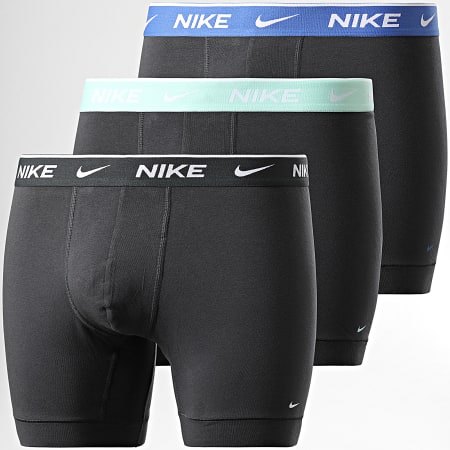 Nike - Confezione da 3 boxer Everyday in cotone elasticizzato KE1007 grigio antracite