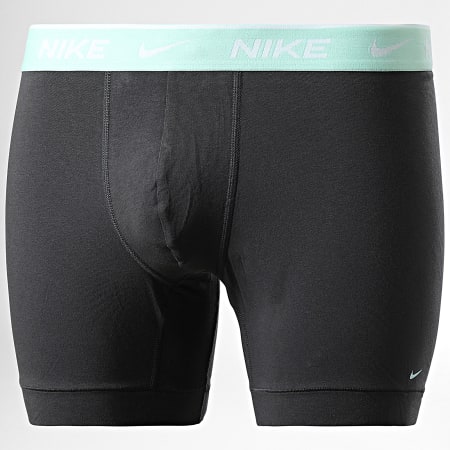Nike - Confezione da 3 boxer Everyday in cotone elasticizzato KE1007 grigio antracite