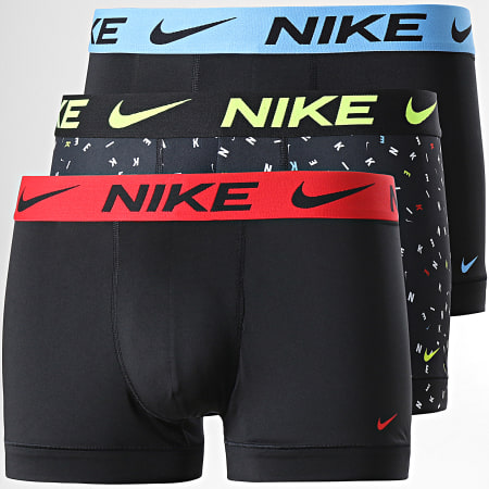 Nike - Set di 3 boxer Dri-FIT Essential Micro KE1156 Nero