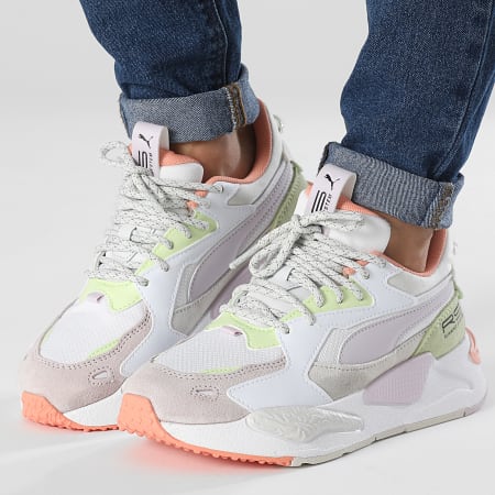 Puma Sneaker alte donna RS Z Candy 388587 Puma White Lavender Fog Ryses