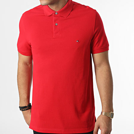 Tommy Hilfiger - Polo Manches Courtes 1985 Regular 7770 Rouge