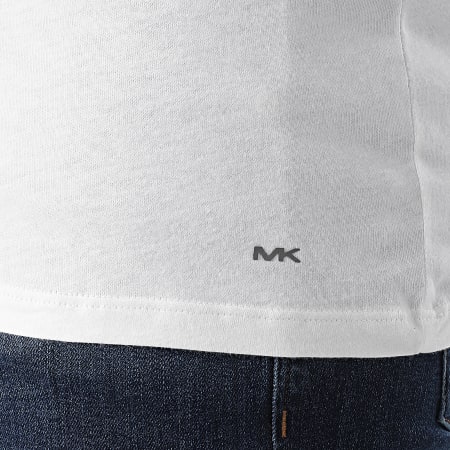 Michael Kors - Lote De 3 Camisetas 6F22C10023 Blanco Negro Gris Brezo