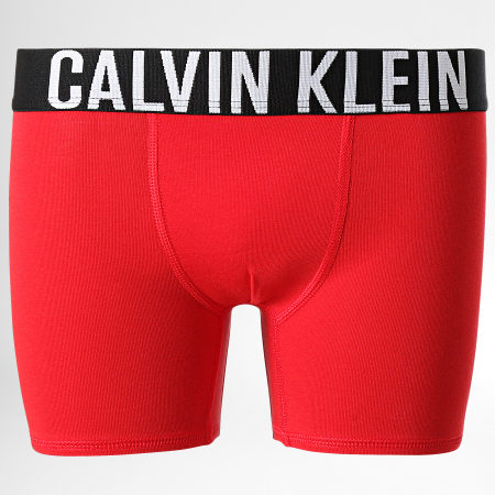 Calvin Klein - Set di 2 boxer per bambini 0404 nero rosso