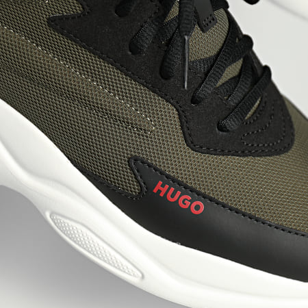 HUGO - Baskets Leon Runner 50487412 Dark Green