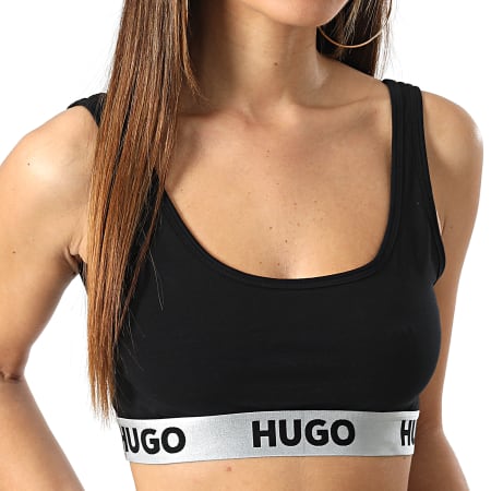 HUGO - Sujetador de mujer 50480172 Negro