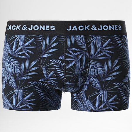 Jack And Jones - Set di 5 boxer floreali Marc Blue Green Black