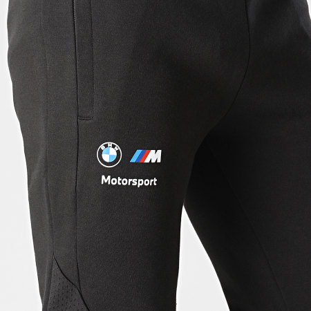 Puma - BMW Motorsport 538133 Pantalón de chándal con banda negra