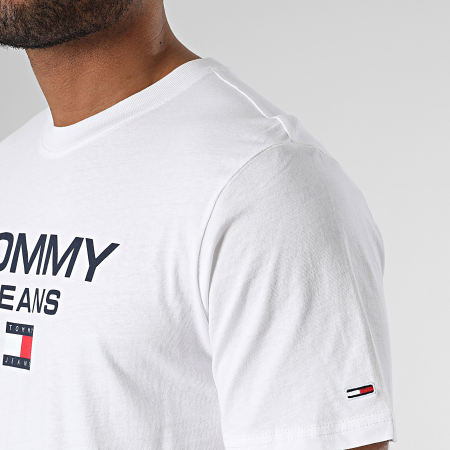 Tommy Jeans - Tee Shirt Regular Entry 5682 Blanc