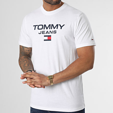 Tommy Jeans - Tee Shirt Regular Entry 5682 Bianco