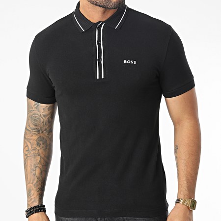 BOSS - Polo Manches Courtes Paddy 50483247 Noir