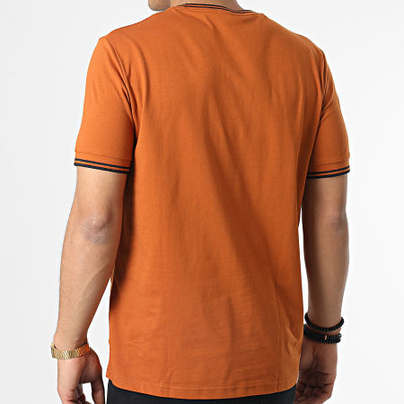 Fred Perry - Tee Shirt Twin Tipped M1588 Orange