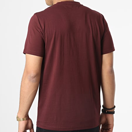 Fred Perry - Tee Shirt Embroidered M4580 Bordeaux
