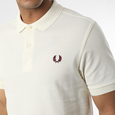 Fred Perry - Polo Manches Courtes Plain Fred Perry M6000 Beige