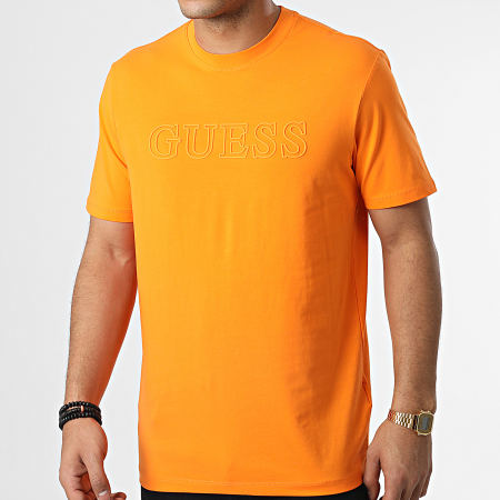 Guess Camiseta Z2YI11 J1311 Naranja Ryses