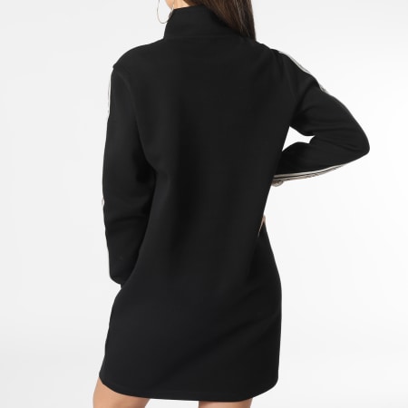 Guess - Vestido de cuello con cremallera para mujer V3RK02-KA3P1 Negro