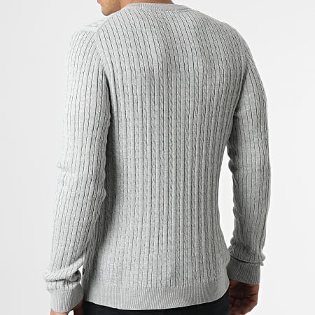 Jack And Jones - Pull Dallas Gris Chiné