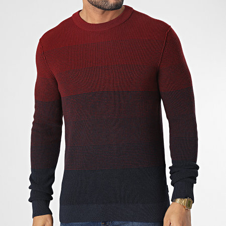 Only And Sons - Maglione Eket Life Reg Bordeaux Navy