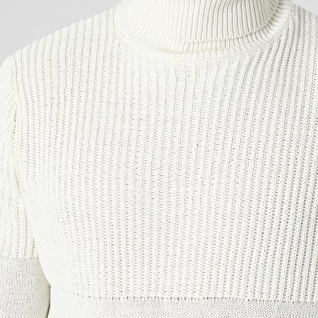 Only And Sons - Pull Col Roulé Al Life Reg Knit 22024031 Beige