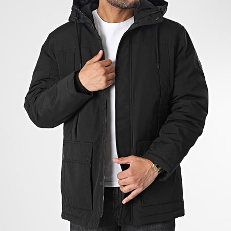 Only And Sons - Parka con capucha Jayden Negro