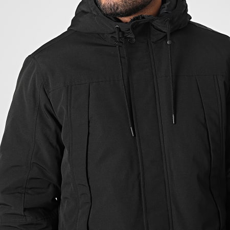 Only And Sons - Parka Capuche Jayden Noir